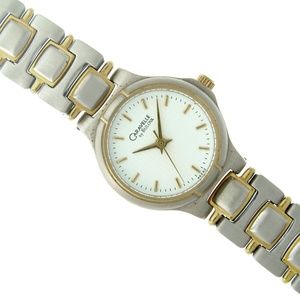 Ladies Tow Tone Caravelle by Bulova watch